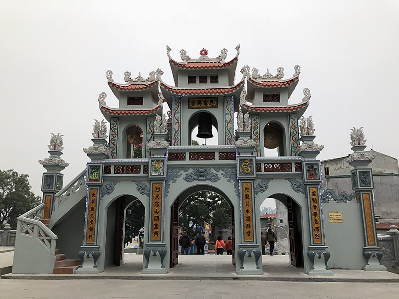 Cổng Tam Quan Đền Bà Chúa Kho Bắc Ninh